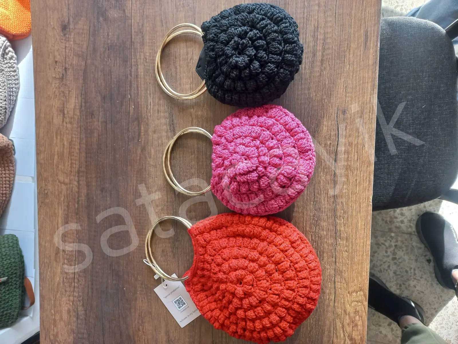 EL YAPIMI KUCUK CANTA 